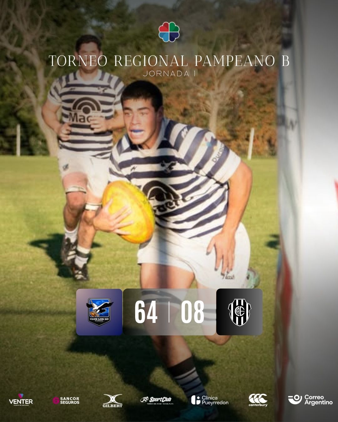 COMENZÓ EL B 🤝Con triunfos de Los 50, Unión del Sur, Pueyrredón y Biguá, se dio por comenzado e (2)