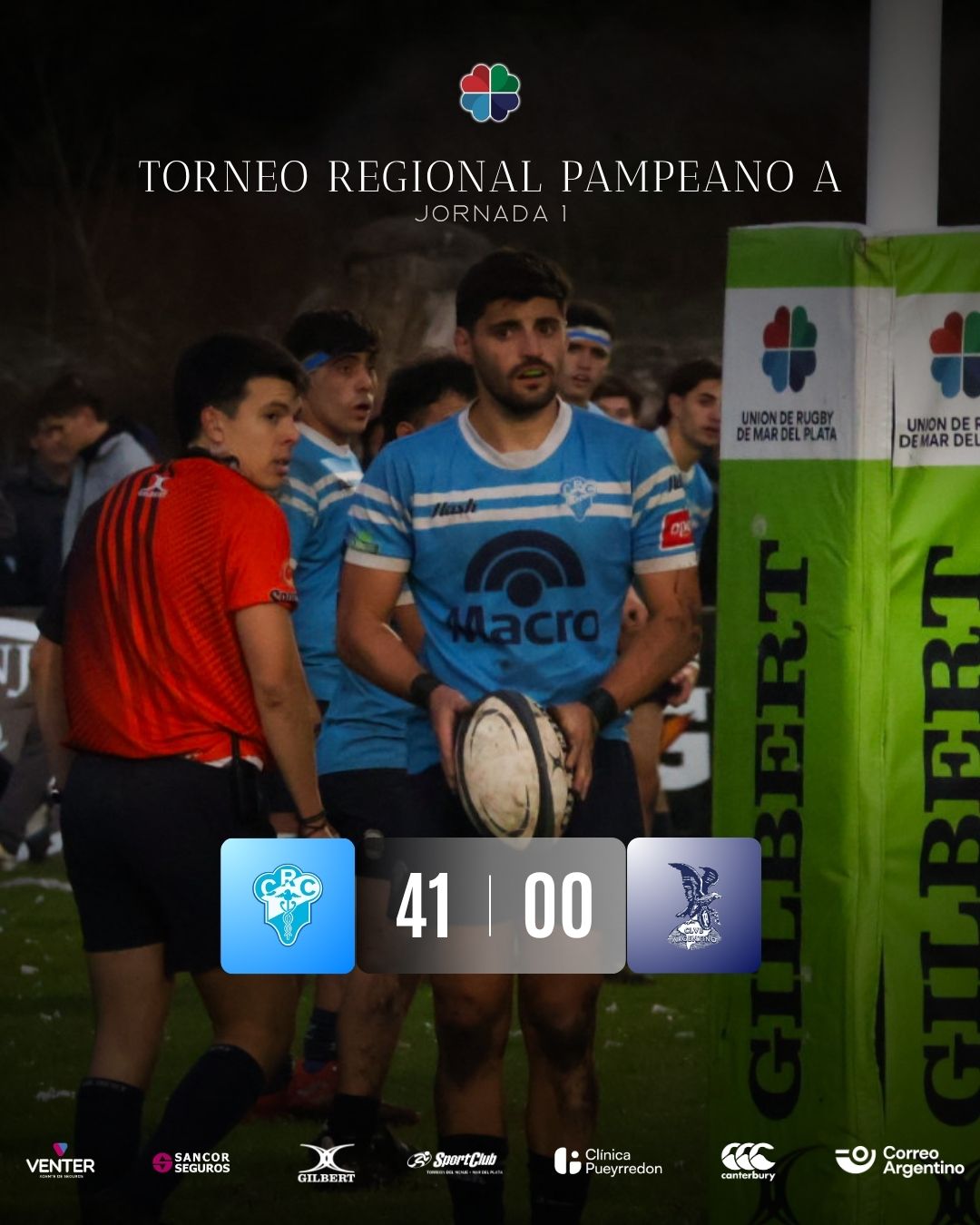 REGIONAL PAMPEANO EN MARCHA 🍀Comenzó el Torneo Regional Pampeano A con una buena fecha para Com (1)